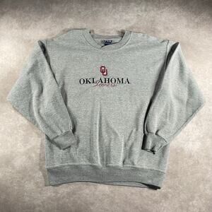 90’s VTG University of Oklahoma Sooners Embroidered College Cozy Sweatshirt